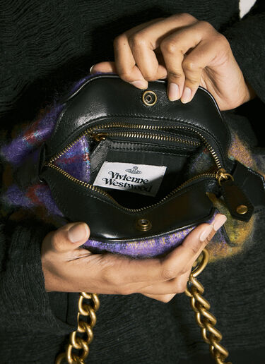 Vivienne Westwood Archive 链条单肩包 紫色 vvw0258006
