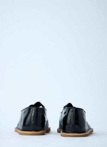 Dries Van Noten Leather Slip-On Shoes Black dvn0160035
