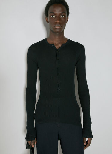 Zander Knit Top Ann Demeulemeester Zander Knit Top Black ann0154012