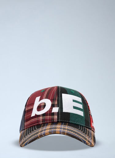 b.Eautiful Patchwork Logo Cap Red bea0164026