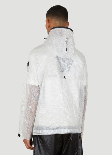 9 Moncler DYNAMIC Croset Hooded Jacket White mdn0148001
