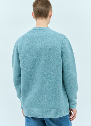 Acne Studios 羊毛混纺开衫 蓝色 acn0153004