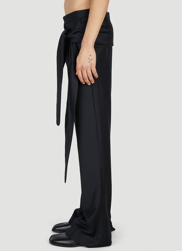 Aaron Esh Wrap Pants Black ash0152004