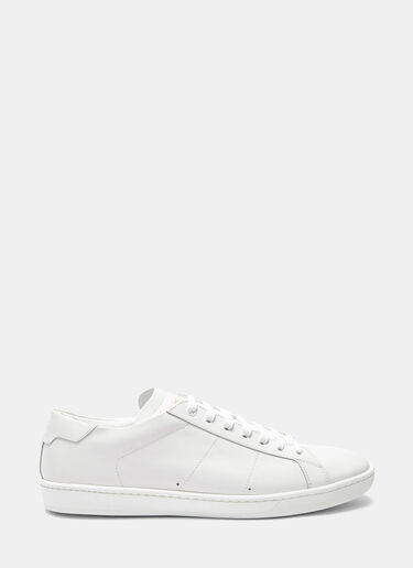 Saint Laurent SL01 Low-Top Sneakers White sla0128045