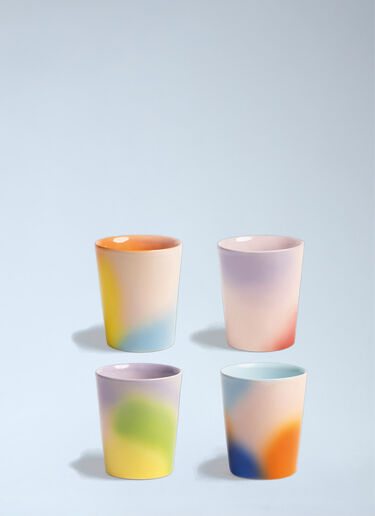 Set Of Four Hue Mugs &k Amsterdam Set Of Four Hue Mugs Multicolour wps0692386