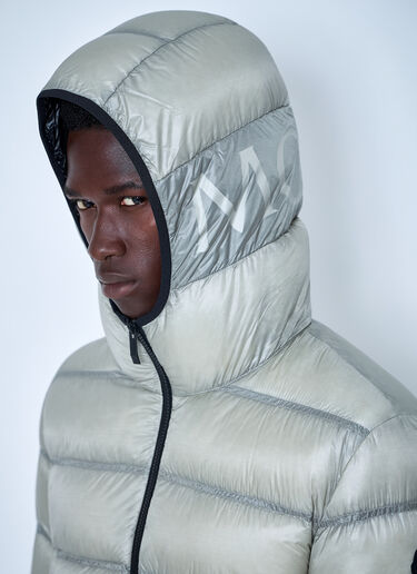LN-CC® - Moncler: Guadiana Hooded Down Jacket - Grey Moncler Guadiana Hooded Down Jacket Grey mon0165029