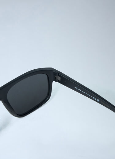 Rectangular Sunglasses Prada Linea Rossa Rectangular Sunglasses Black lpl0362001