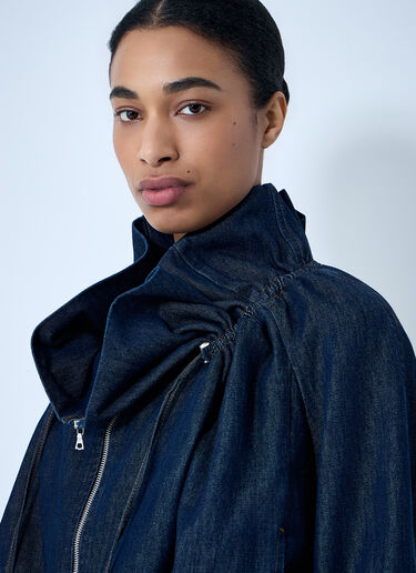 Dries Van Noten Denim Zip-Up Jacket Blue dvn0263011
