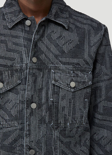 MCQ Workwear Denim Jacket  Grey mkq0146022