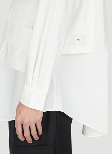 Y-3 Multi Pocket Shirt White yyy0152019