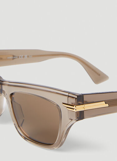 Bottega Veneta BV1122S 猫眼形太阳镜 棕色 bov0251135
