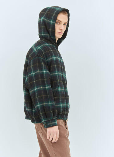 Miu Miu Padded Hooded Jacket Navy miu0159001
