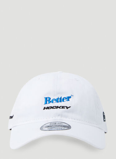Better Gift Shop x New Era Hockey Baseball Cap White bfs0154007