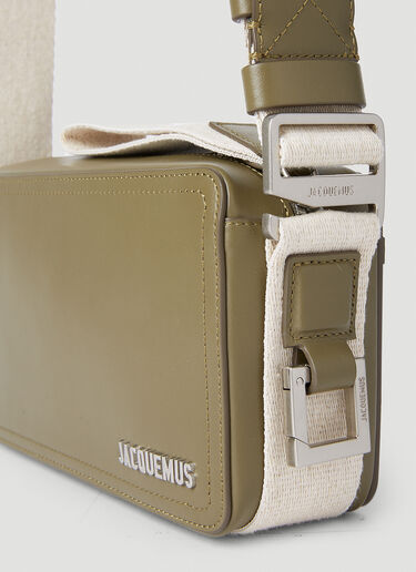 Jacquemus Le Cuerda Vertical Crossbody Bag Khaki jac0151028