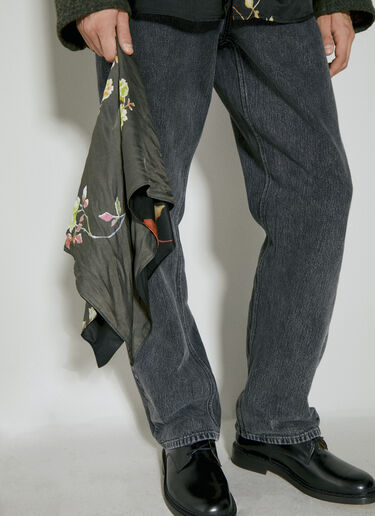 Flower Bandana Our Legacy Flower Bandana Black our0354006