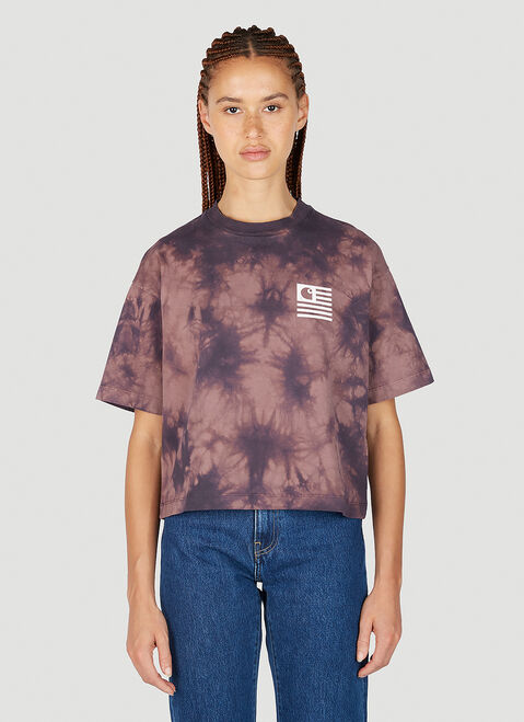 Carhartt WIP W'クロモ Tシャツ バーガンディ wip0354003