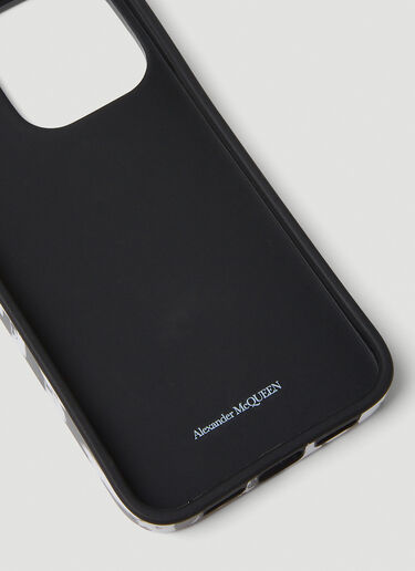 Alexander McQueen Graffiti iPhone 13 Pro Case Black amq0149083