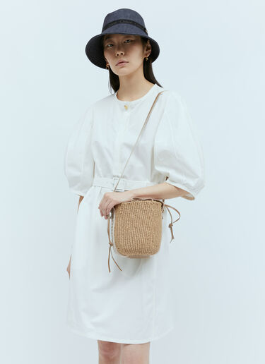 Chloé 小号 Woody 篮式托特包 米色 chl0255060