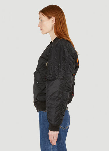 Dollar Sign Bomber Jacket deadHYPE Dollar Sign Bomber Jacket Black dhy0148001
