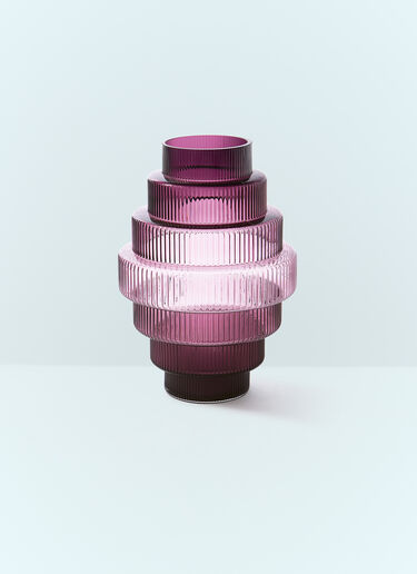 POLSPOTTEN Large Steps Vase Purple wps0691440