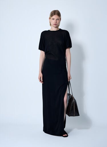 TOTEME Knit Top Black tot0261067