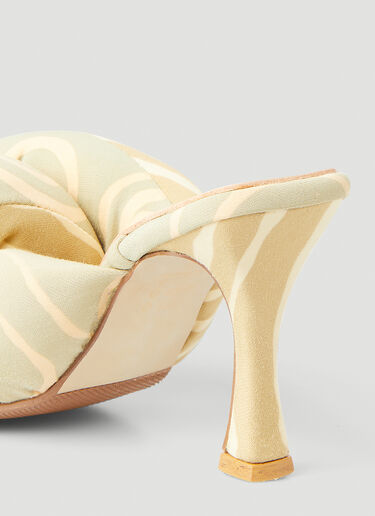 Momber Heel Mules Ugo Paulon Momber Heel Mules Yellow ugp0249001