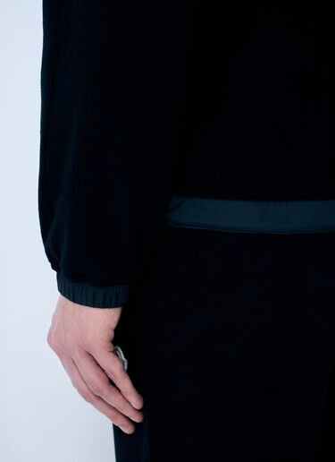 Moncler Fleece Zip-Up Cardigan Black mon0159028