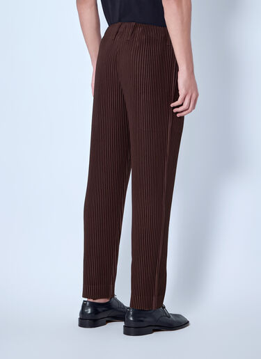 Homme Plissé Issey Miyake Tailored Pleats 1 Pants Brown hmp0166015