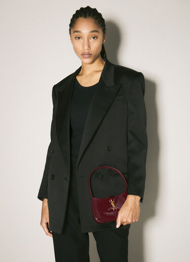 Saint Laurent Mini Le 5 à 7 Shoulder Bag Burgundy sla0258015