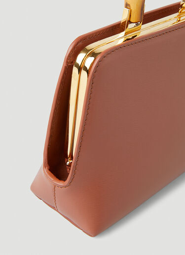 Jil Sander Goji Mini Handbag Brown jil0249035