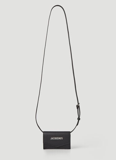 Jacquemus Le Porte Azur Crossbody Bag Black jac0145030