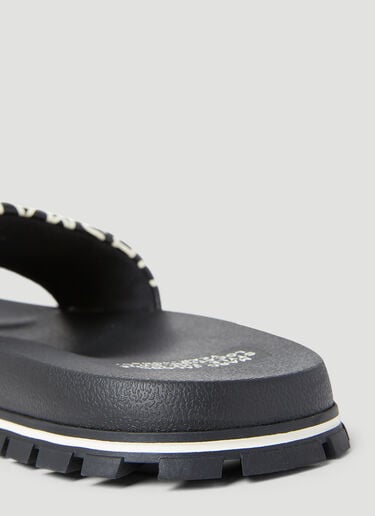 Monogram Slides Marc Jacobs Monogram Slides Black mcj0251020