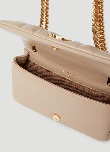 Lola Quilted Mini Shoulder Bag Burberry Lola Quilted Mini Shoulder Bag Beige bur0253051
