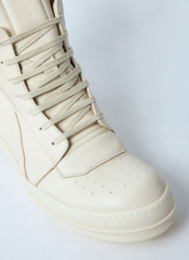 Rick Owens Mega Bumper Geobasket Sneakers White ric0159046