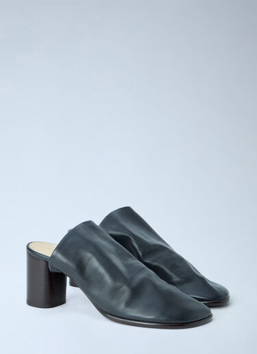LN-CC® - Lemaire: Glove Mules - Black Lemaire Glove Mules Black lem0266020