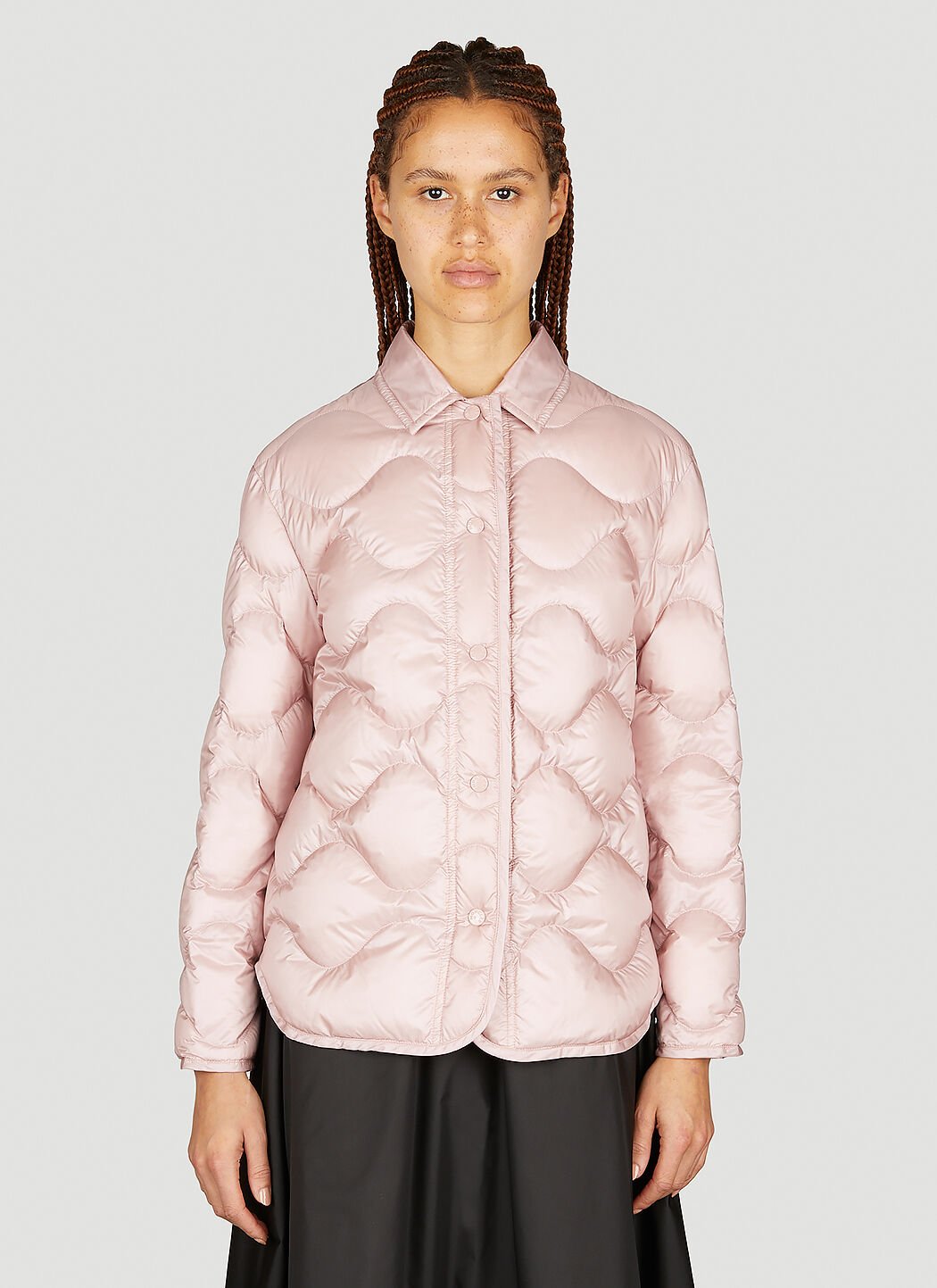Moncler Women s Quilted Shirt in Pink LN CC