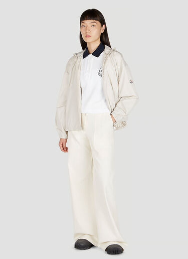 반소매 폴로 셔츠 Moncler 반소매 폴로 셔츠 화이트 mon0252031