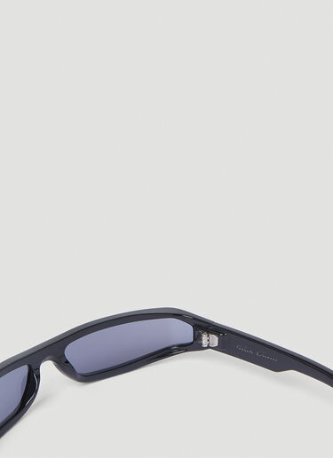 Fog Sunglasses Rick Owens Fog Sunglasses Black ris0353006