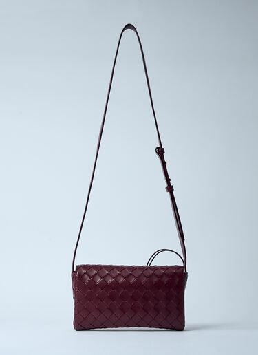Bottega Veneta Crossbody Andiamo Bag Burgundy bov0259027