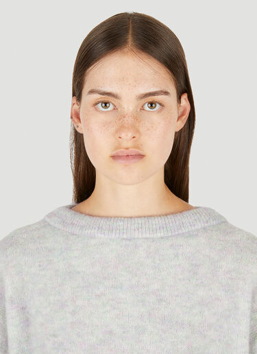 Acne Studios Knitted Sweater Grey acn0250026