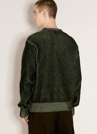 GR10K Aimless Compact Knit Sweater Green grk0157006