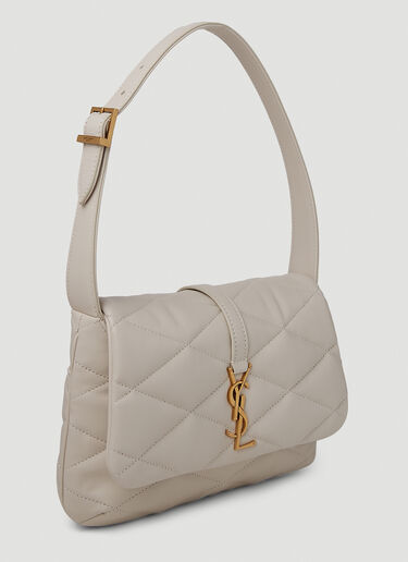 Saint Laurent Le 5A7 Shoulder Bag Cream sla0250034