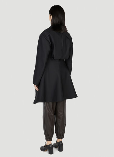 Issey Miyake Torso Coat Black ism0252001