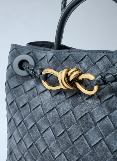 Bottega Veneta Small Andiamo Handbag Grey bov0262045
