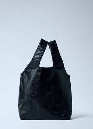 Dries Van Noten Leather Tote Bag Black dvn0262033