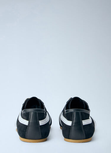LN-CC® - Dries Van Noten: Suede Panel Sneakers - Black Dries Van Noten Suede Panel Sneakers Black dvn0165029
