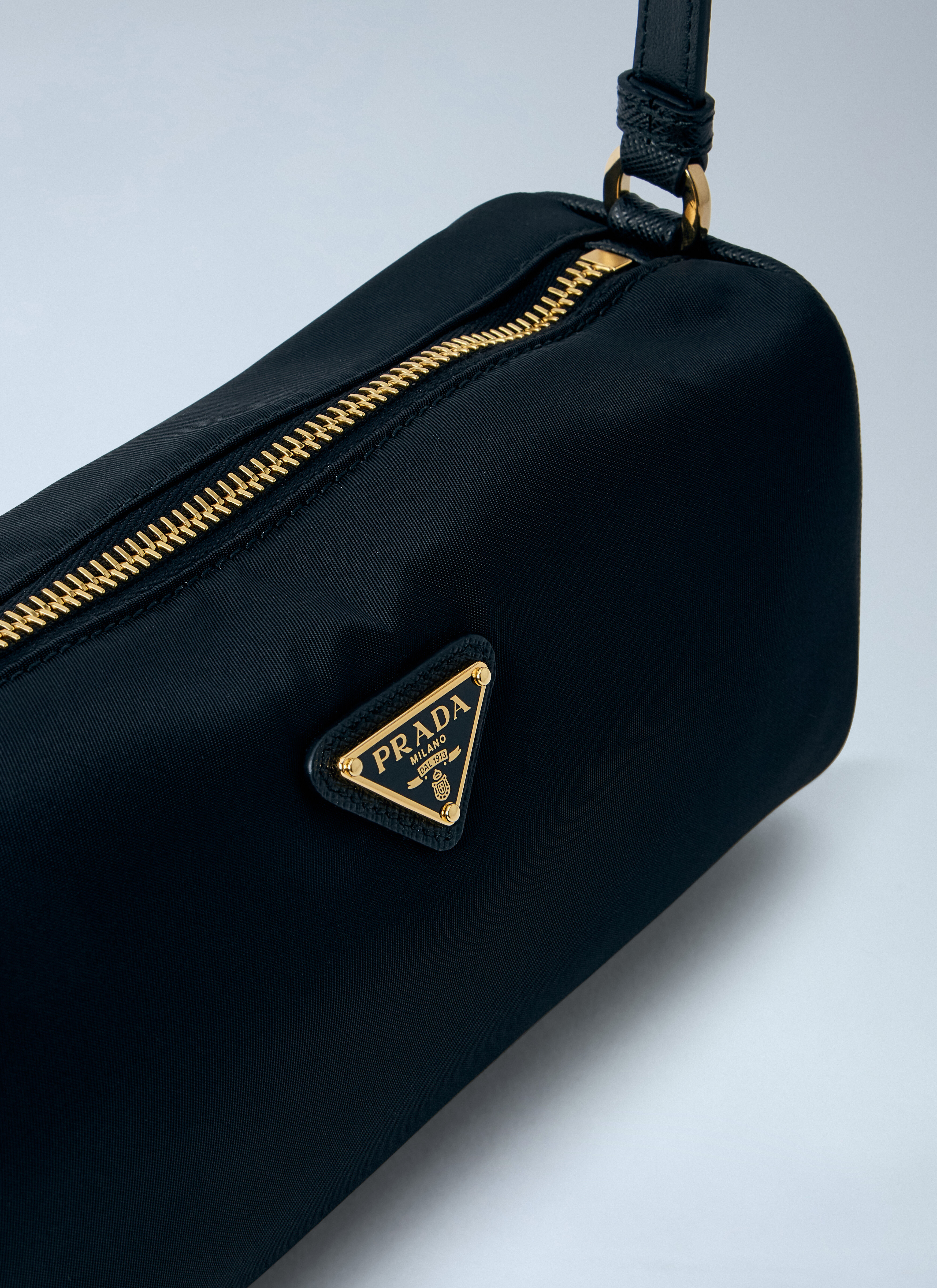 Prada Women's' Re-Nylon Shoulder Pouch in Black | LN-CC®