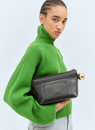 Jacquemus Le Rond Carré Handbag Black jac0258044