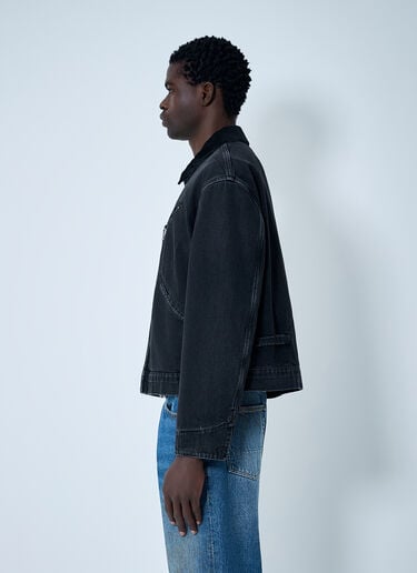 Denim Zip-Up Jacket Maison Margiela Denim Zip-Up Jacket Black mla0161001