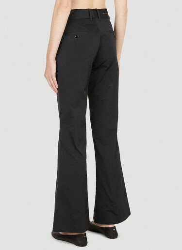 MM6 Maison Margiela Kick 喇叭裤 黑色 mmm0250012